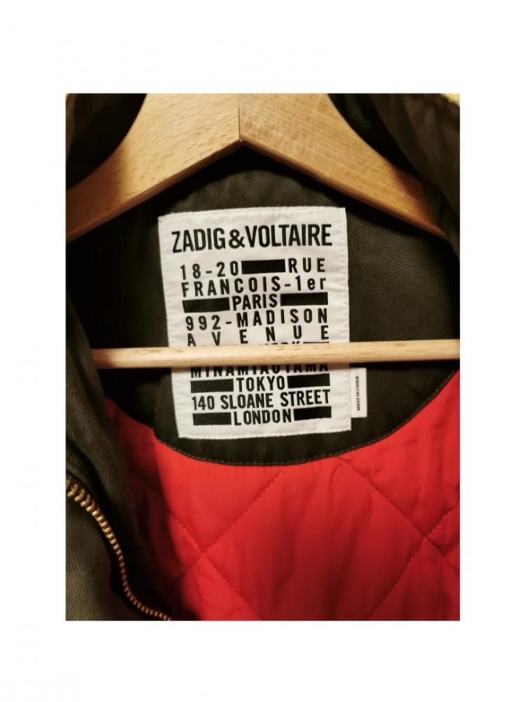 Zadig & Voltaire Militärische Kapoi