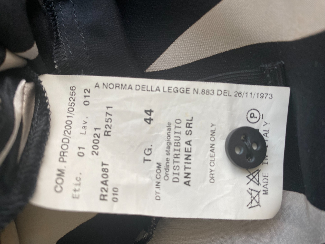 Emporio Armani Robe de cocktail en soie