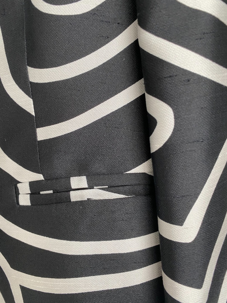 Max Mara Veste festive en soie