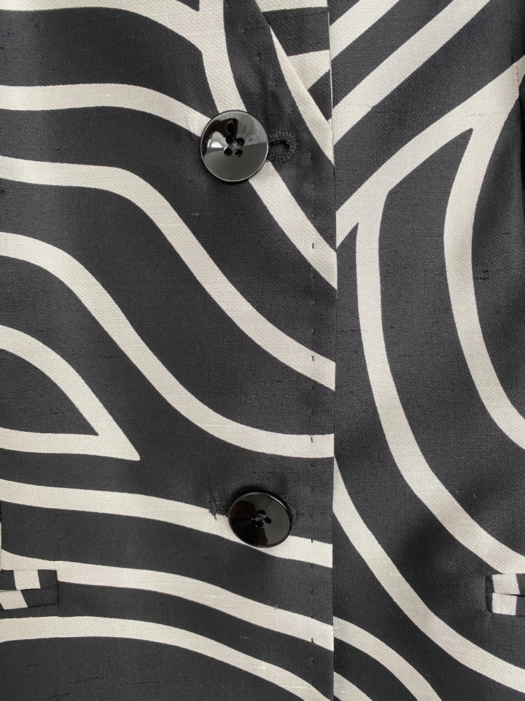 Max Mara Veste festive en soie