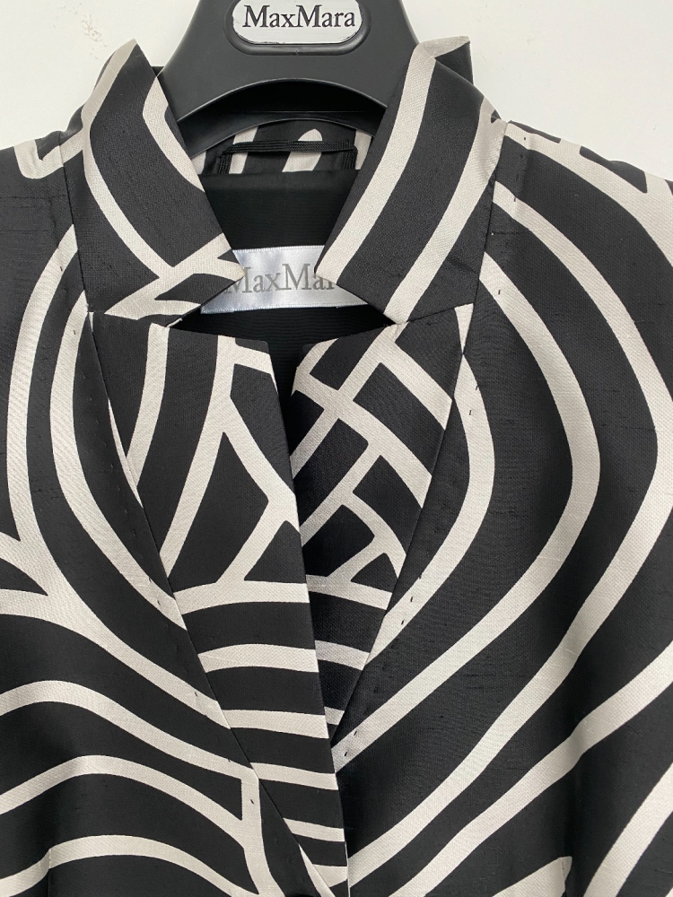 Max Mara Veste festive en soie