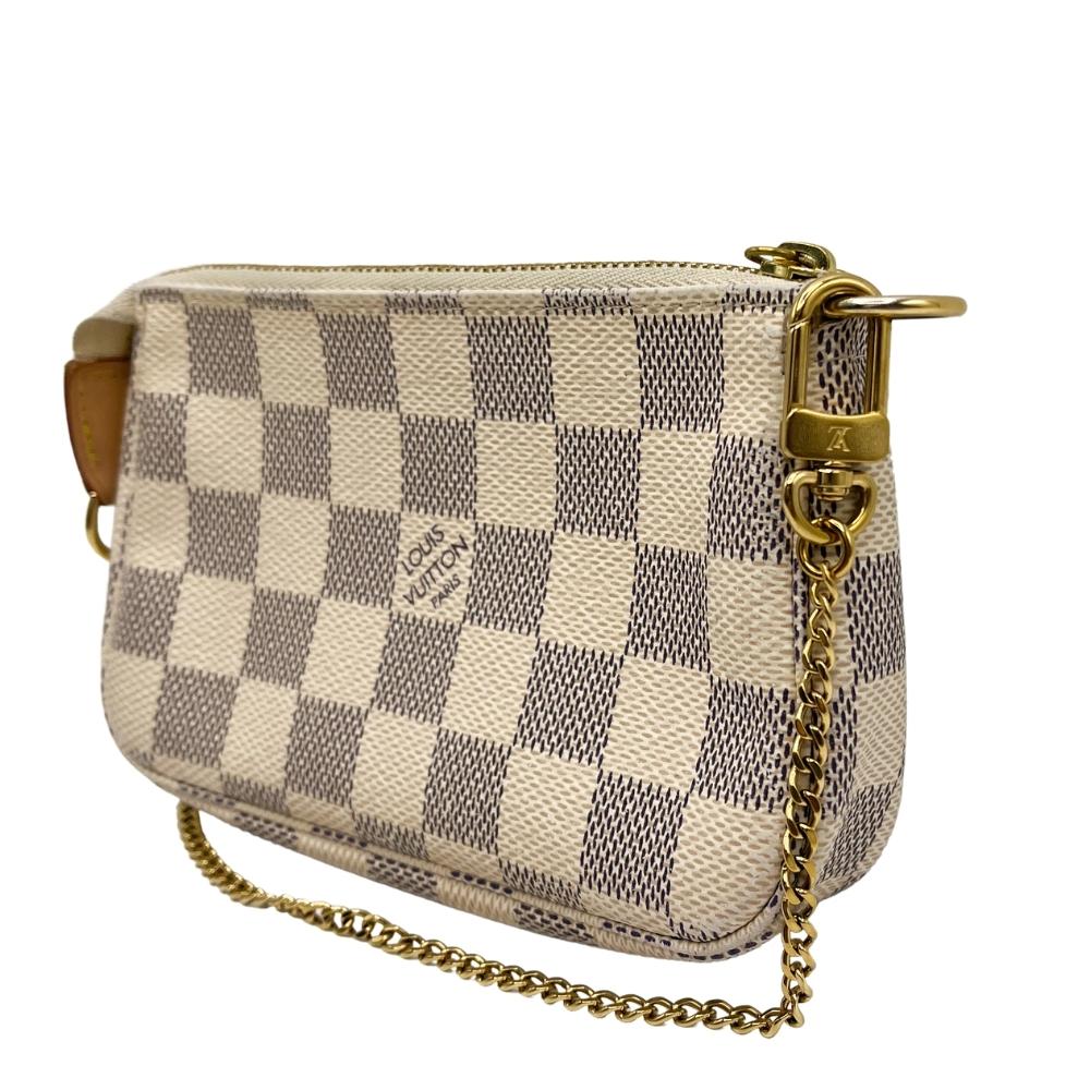 Louis Vuitton Mini Pochette Damier Azure