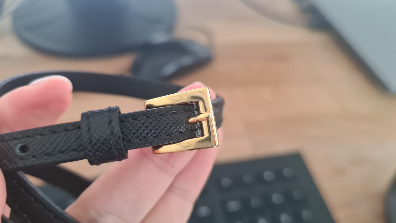 Prada Duet Bucket Bag (Noir)