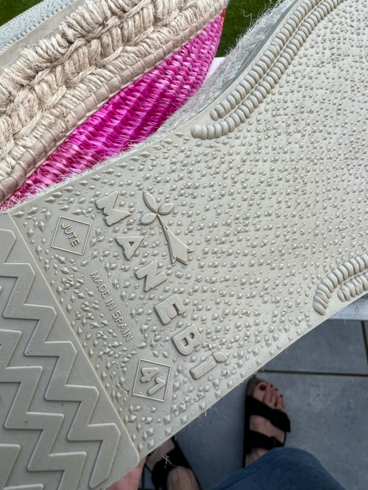 Manebi Espadrilles à semelle plateforme 'Yucatan' pour Femmes