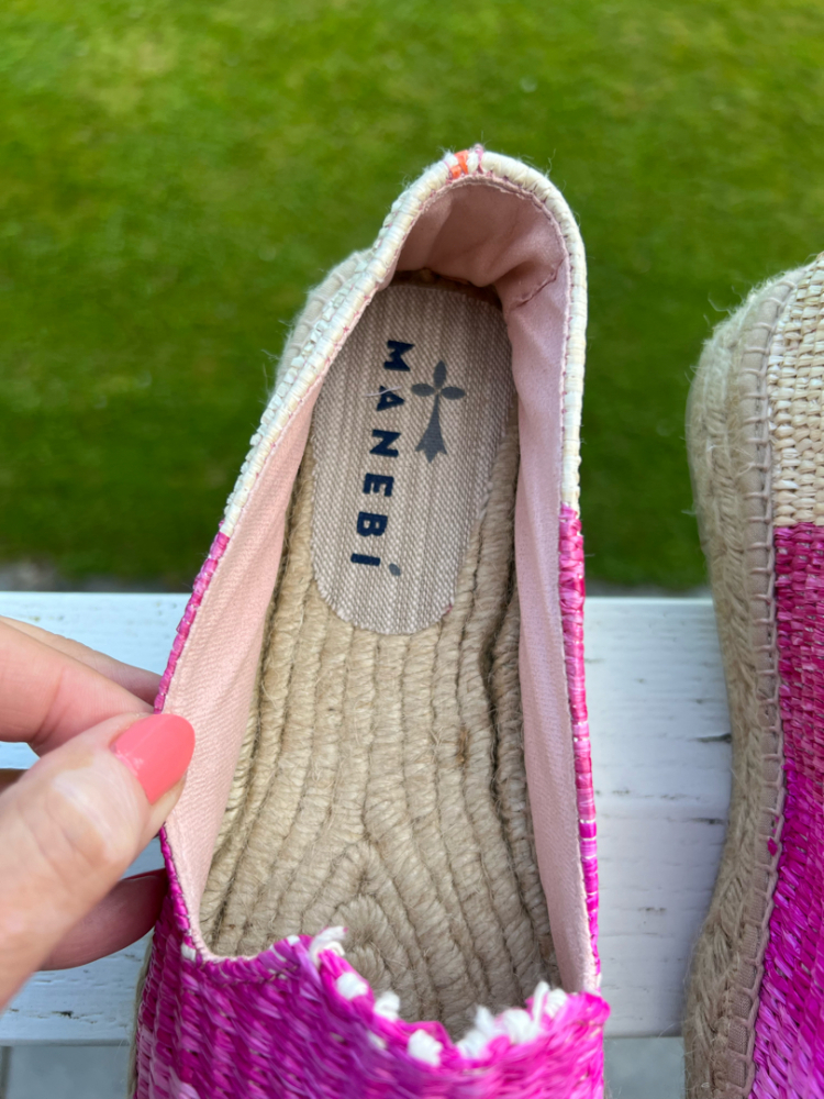 Manebi Espadrilles à semelle plateforme 'Yucatan' pour Femmes