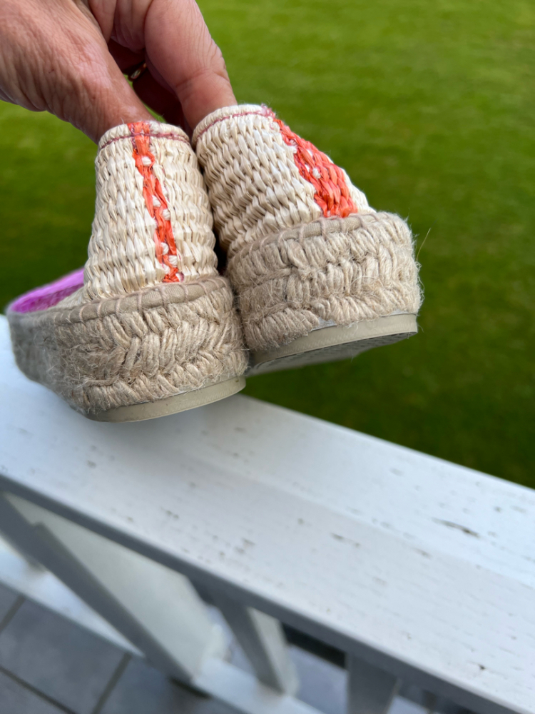 Manebi Espadrilles à semelle plateforme 'Yucatan' pour Femmes