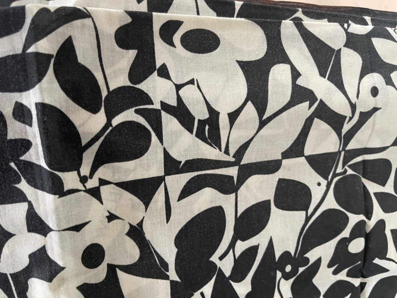 Lancetti Spring floral cotton scarf/ pareo