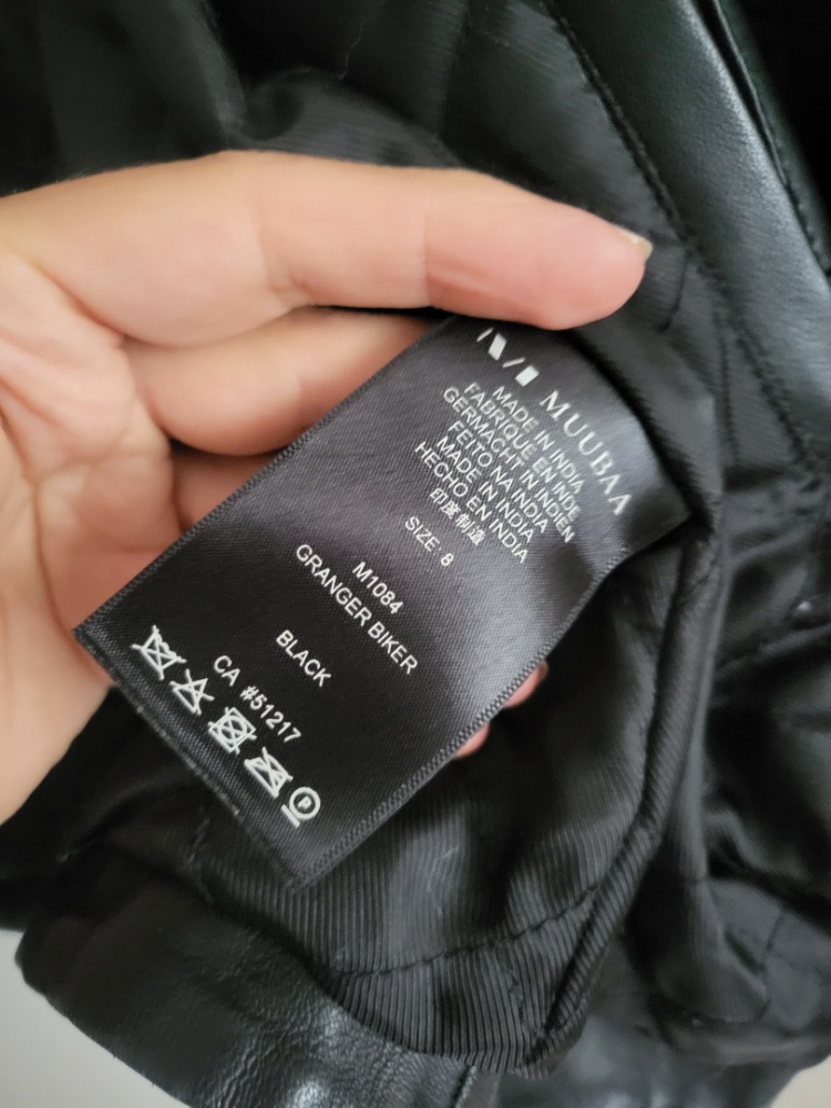 Muubaa Veste de motard