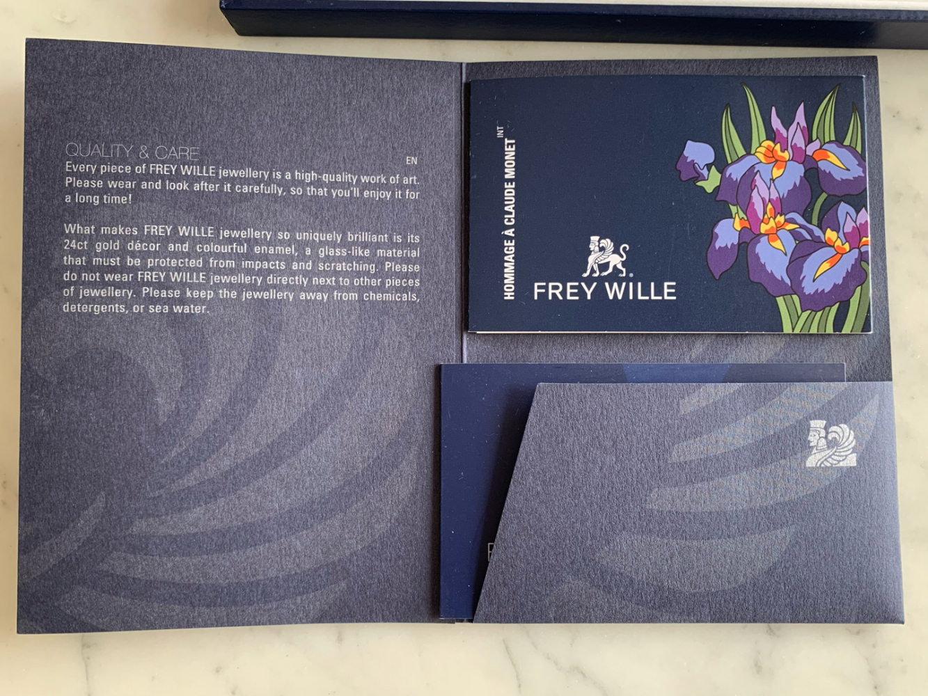 Frey Wille Hommage an Claude Monet Iris