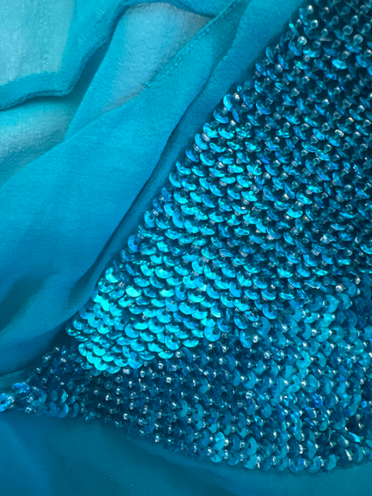 Guess Chiffon top with sequins