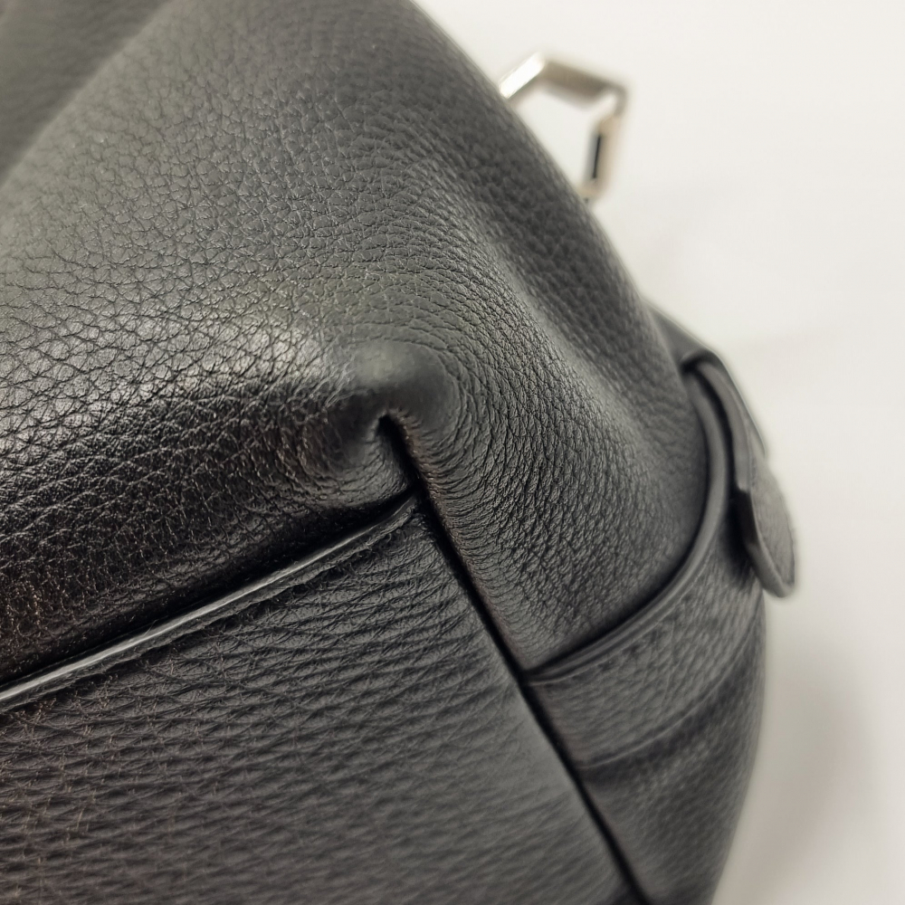 Givenchy Nightingail Large Black Grained Leather