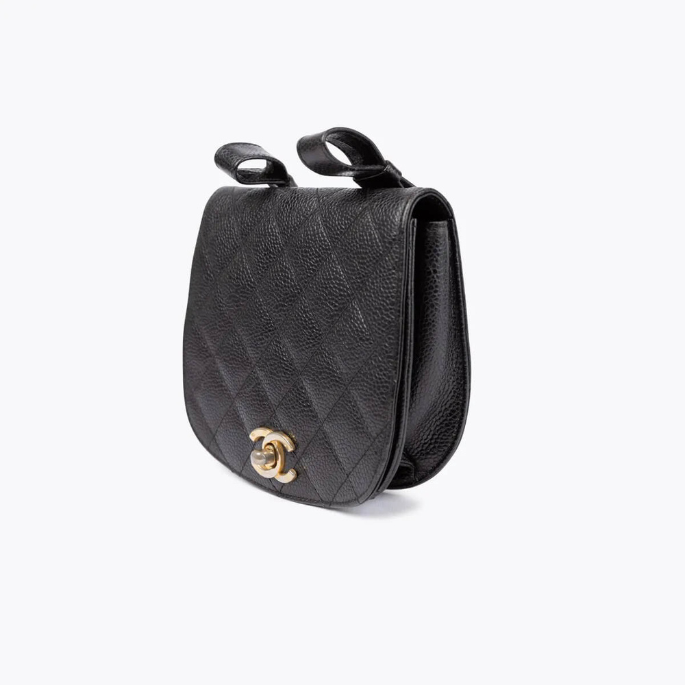 Chanel Classic Quilted Caviar Belt Bag