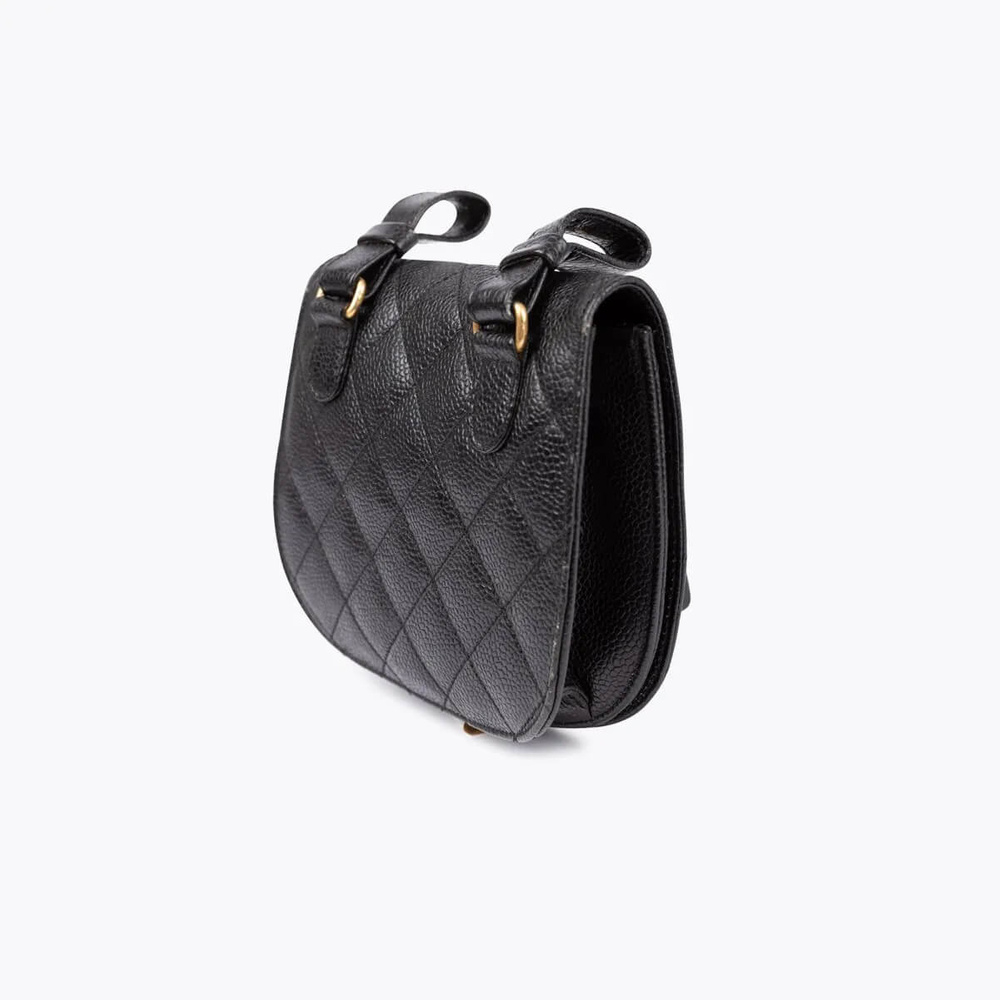 Chanel Classic Quilted Caviar Belt Bag