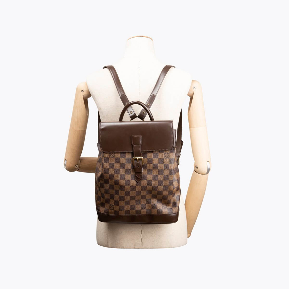 Louis Vuitton Damier Ebene Soho Backpack