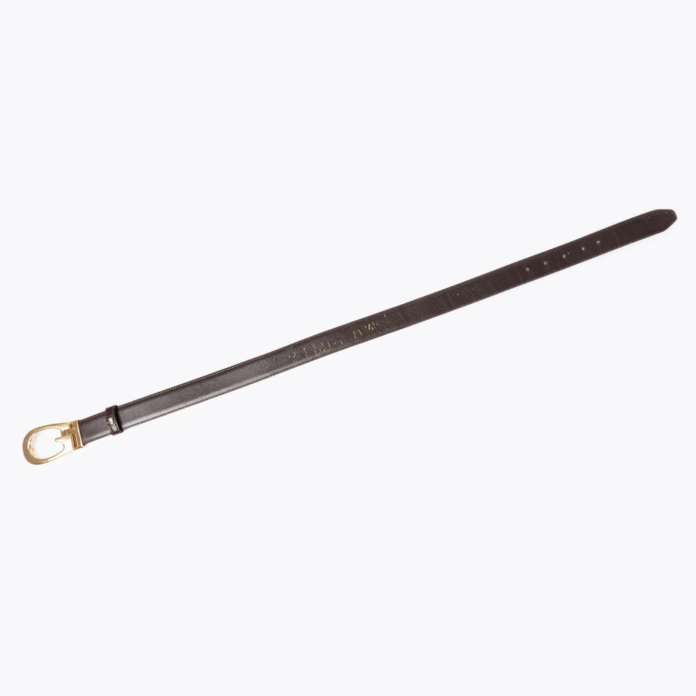 Gucci G Leather Belt