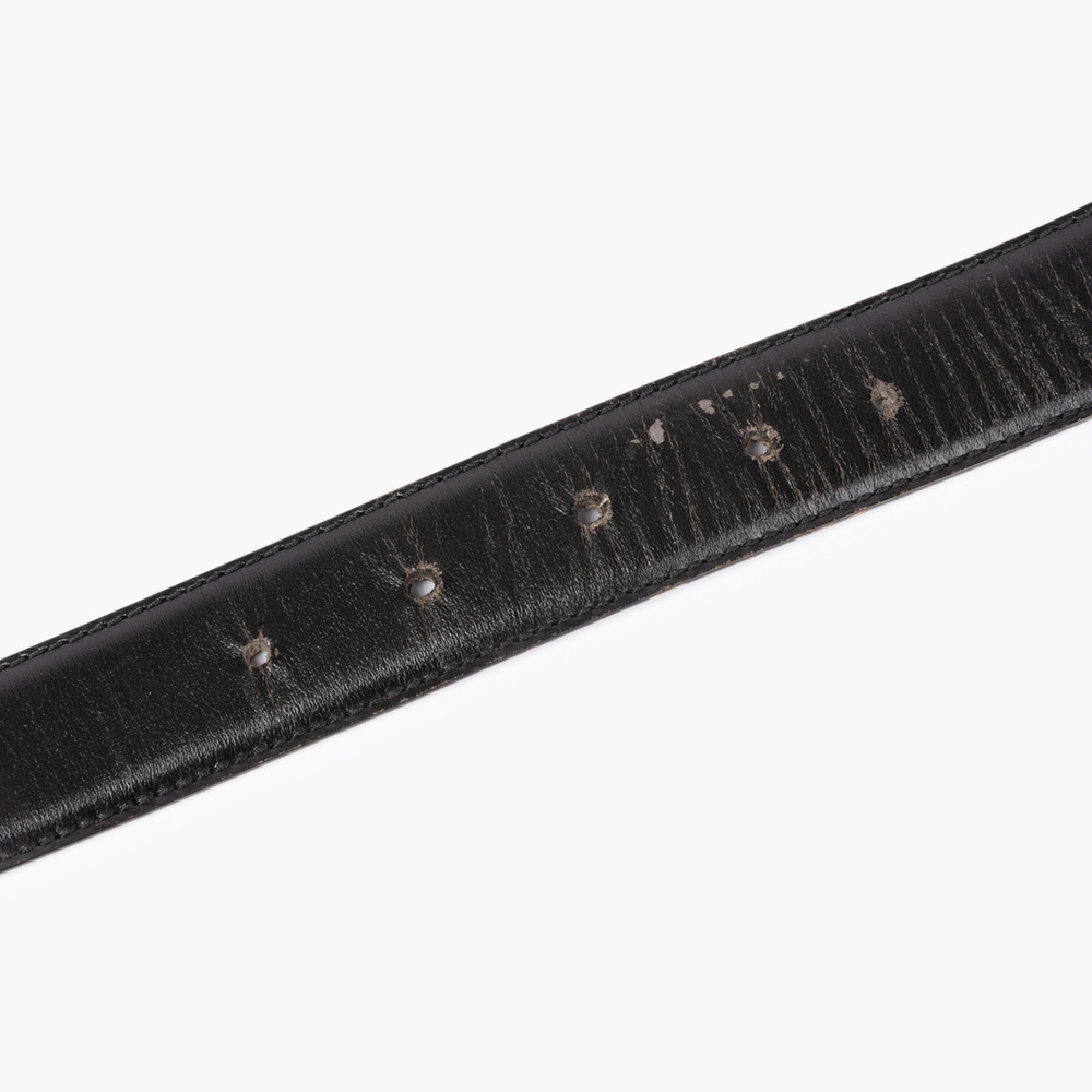 Gucci G Leather Belt