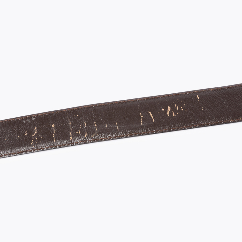 Gucci G Leather Belt