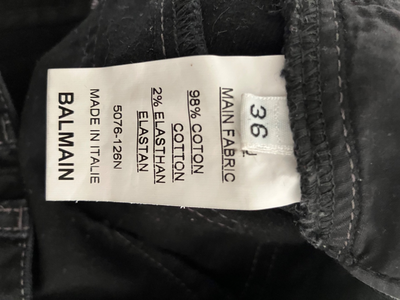 Balmain Röhrenjeans