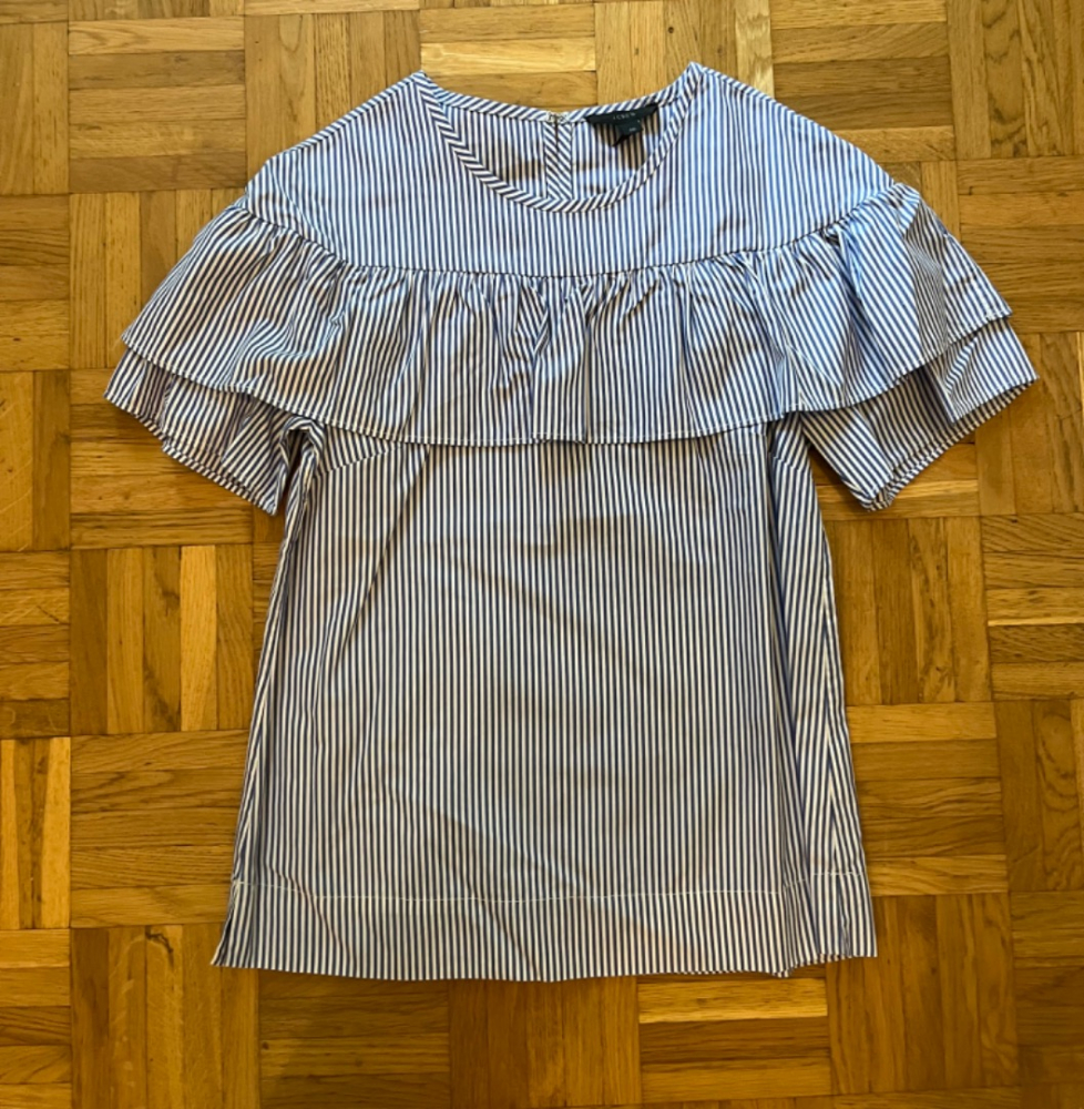 J.Crew Duo aus gestreiften Baumwolltops