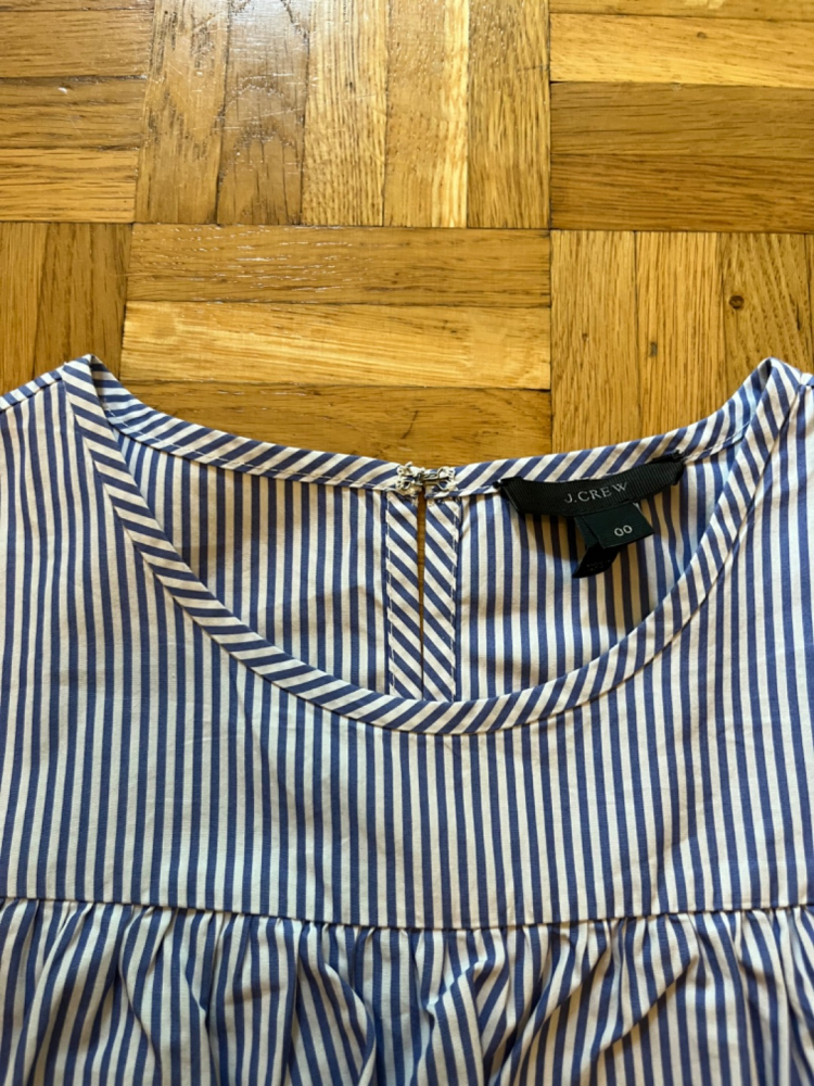 J.Crew Duo aus gestreiften Baumwolltops