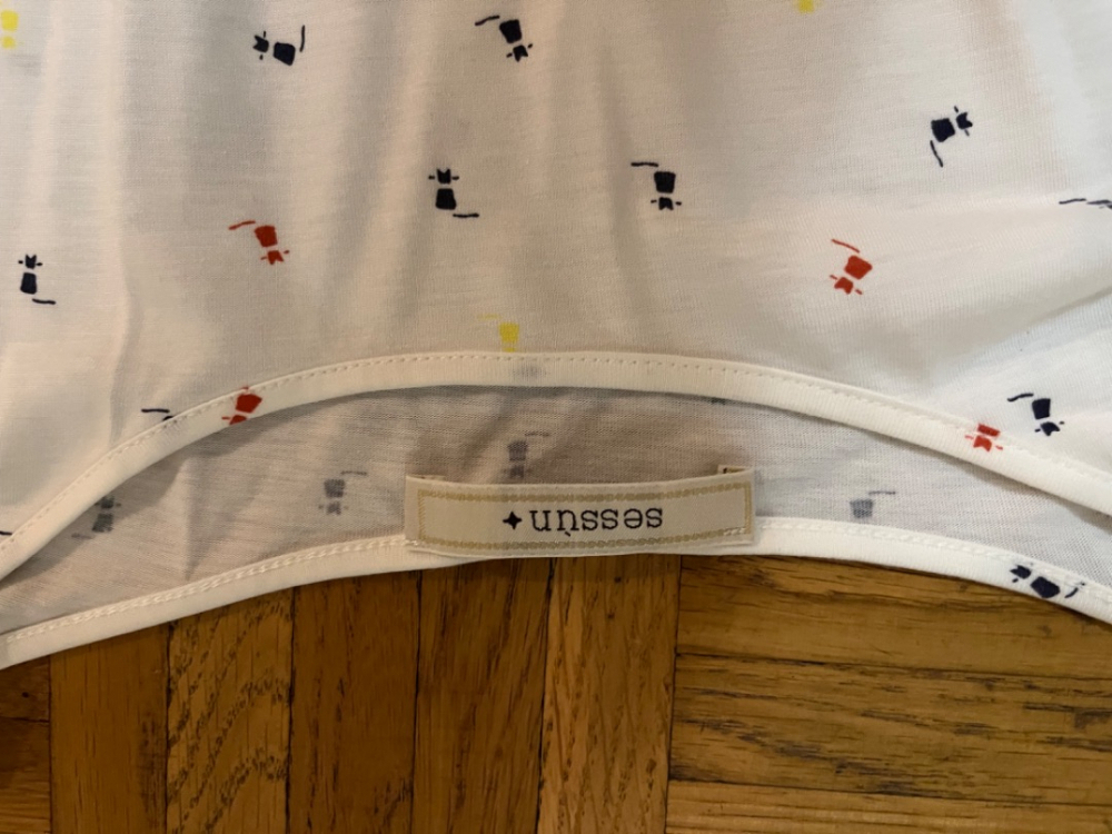 Sessun Robe col bateau en coton