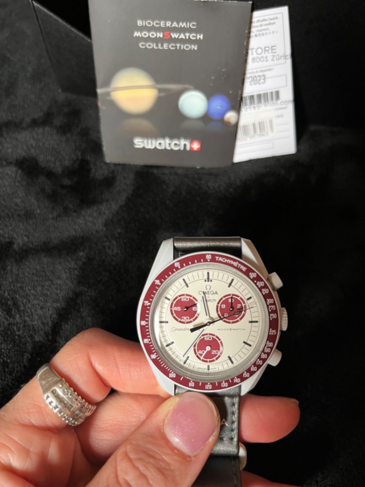 Omega Collection Bioceramic moonswatch