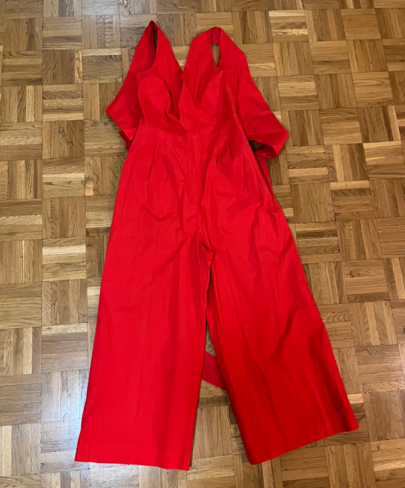 J.Crew Jumpsuit aus Baumwolle Mohnblume