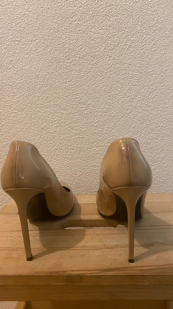 Saint Laurent Anja Lackleder-Absätze