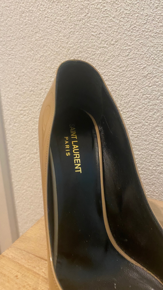 Saint Laurent Anja Lackleder-Absätze