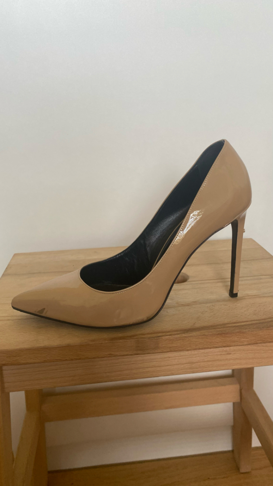 Saint Laurent Anja Lackleder-Absätze