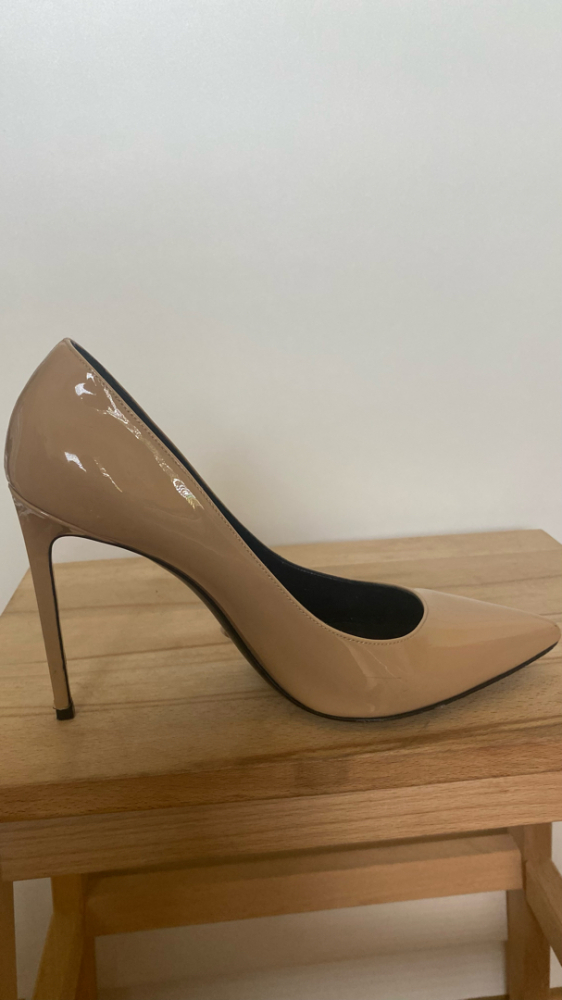 Saint Laurent Anja Lackleder-Absätze