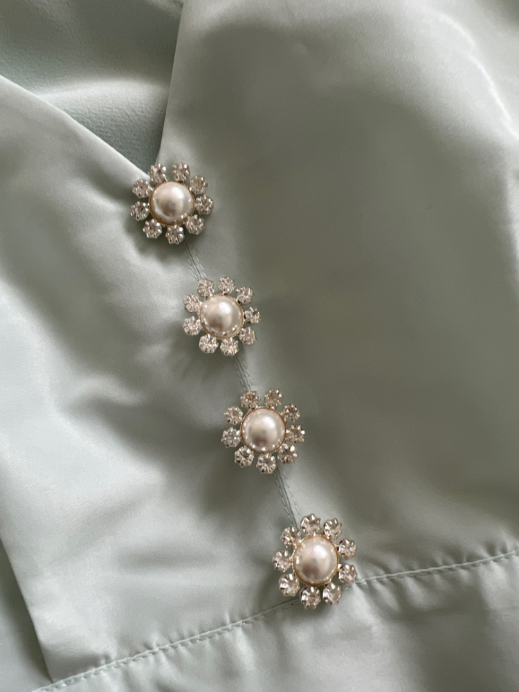 Self-Portrait Taffeta midi dress