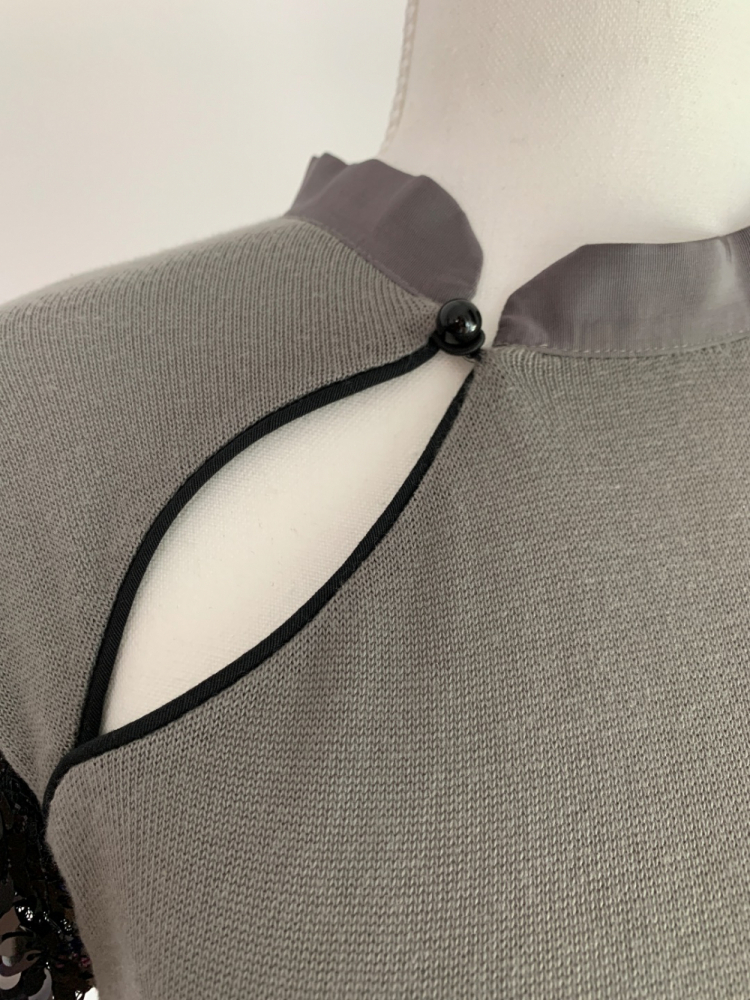 Alberta Ferretti Sequin top