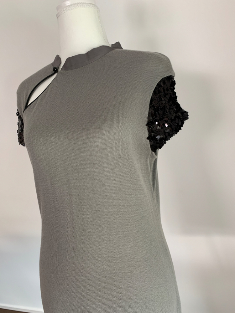 Alberta Ferretti Sequin top