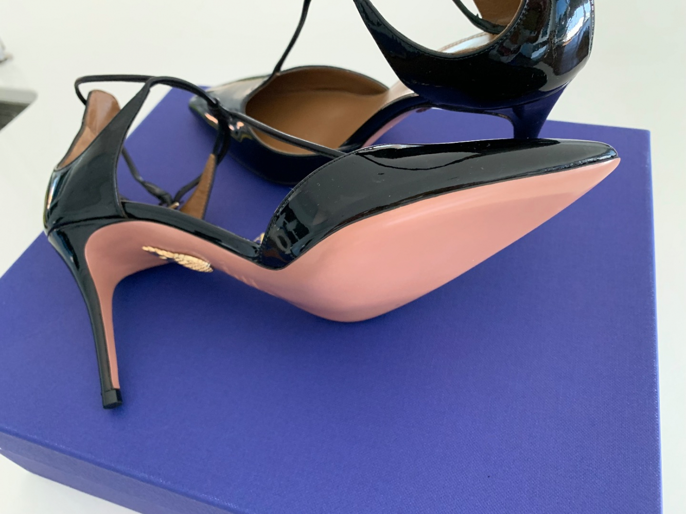 Aquazzura Neue Pumps aus Lackleder