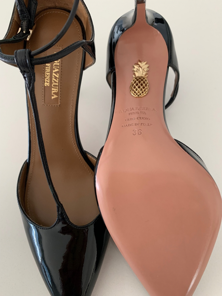 Aquazzura Neue Pumps aus Lackleder