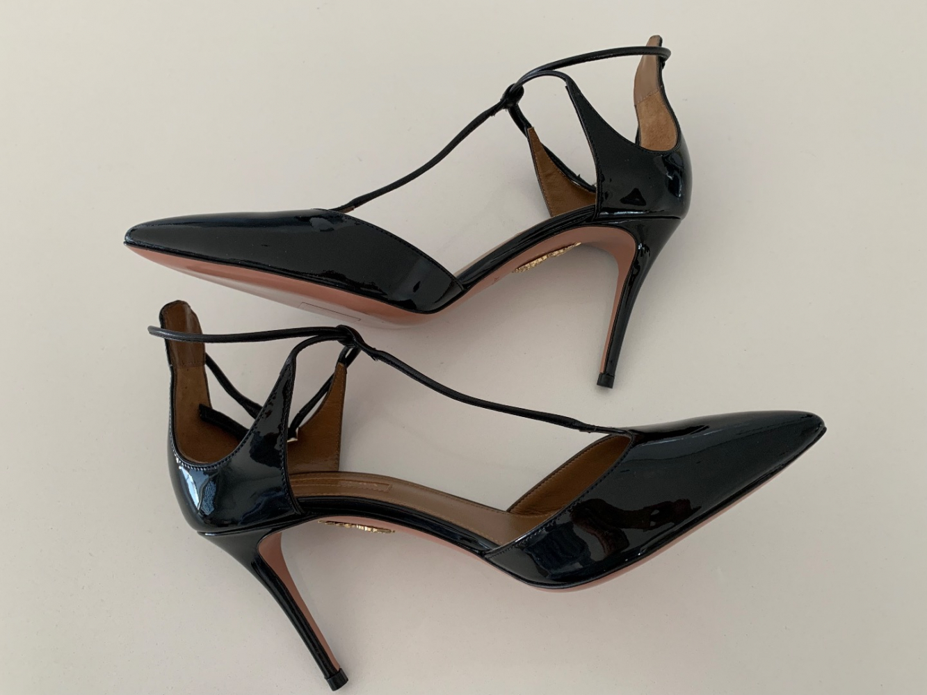 Aquazzura Neue Pumps aus Lackleder