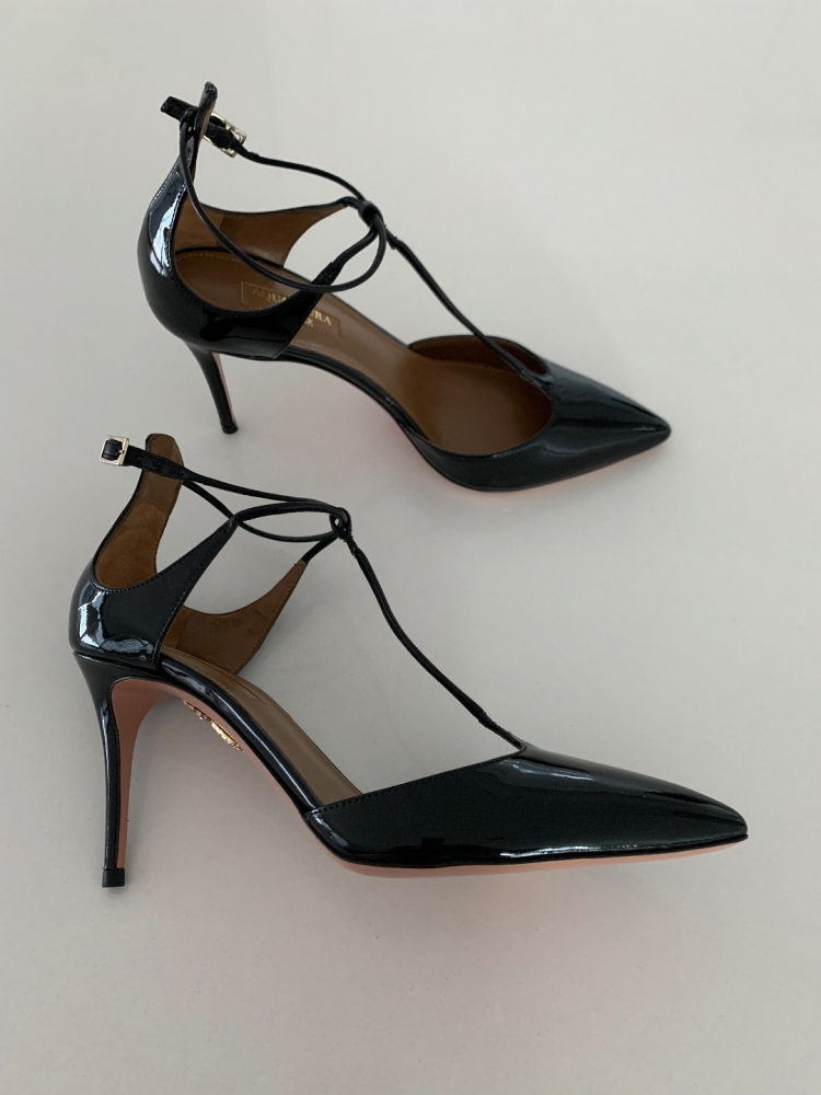 Aquazzura Neue Pumps aus Lackleder