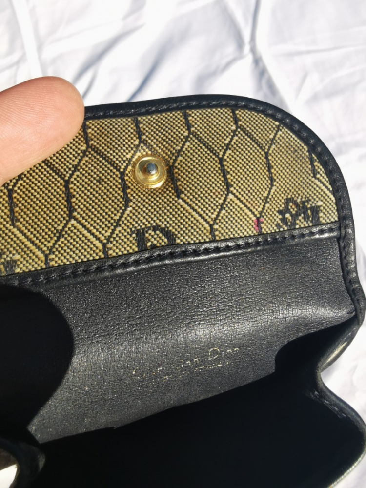 Christian Dior Cloth wallet