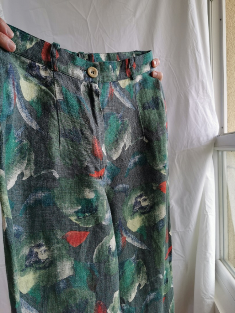 Riani Flower watercolor trousers