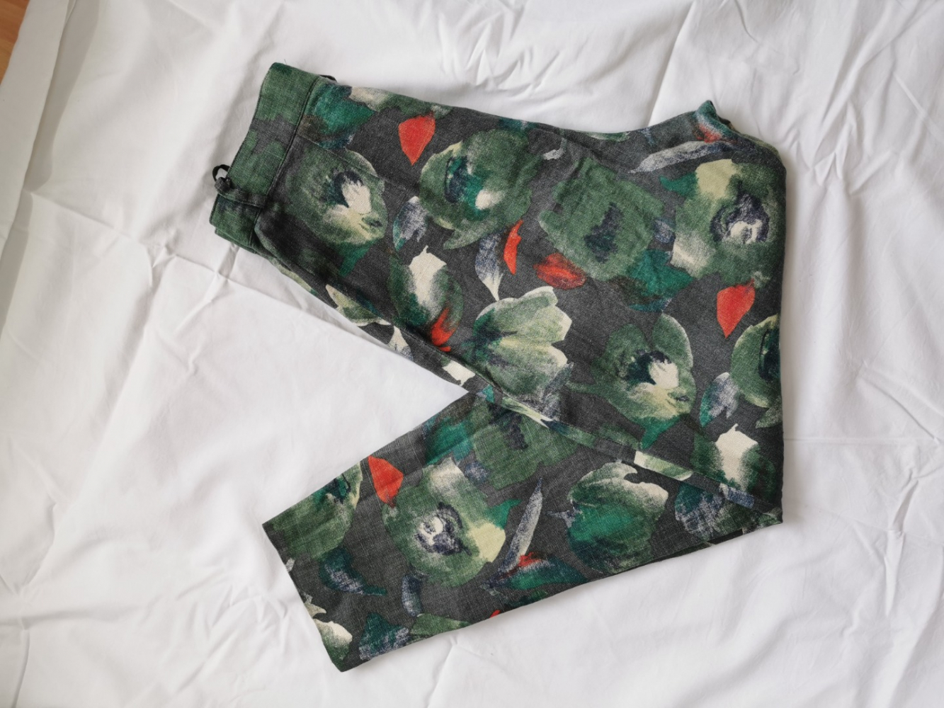 Riani Flower watercolor trousers