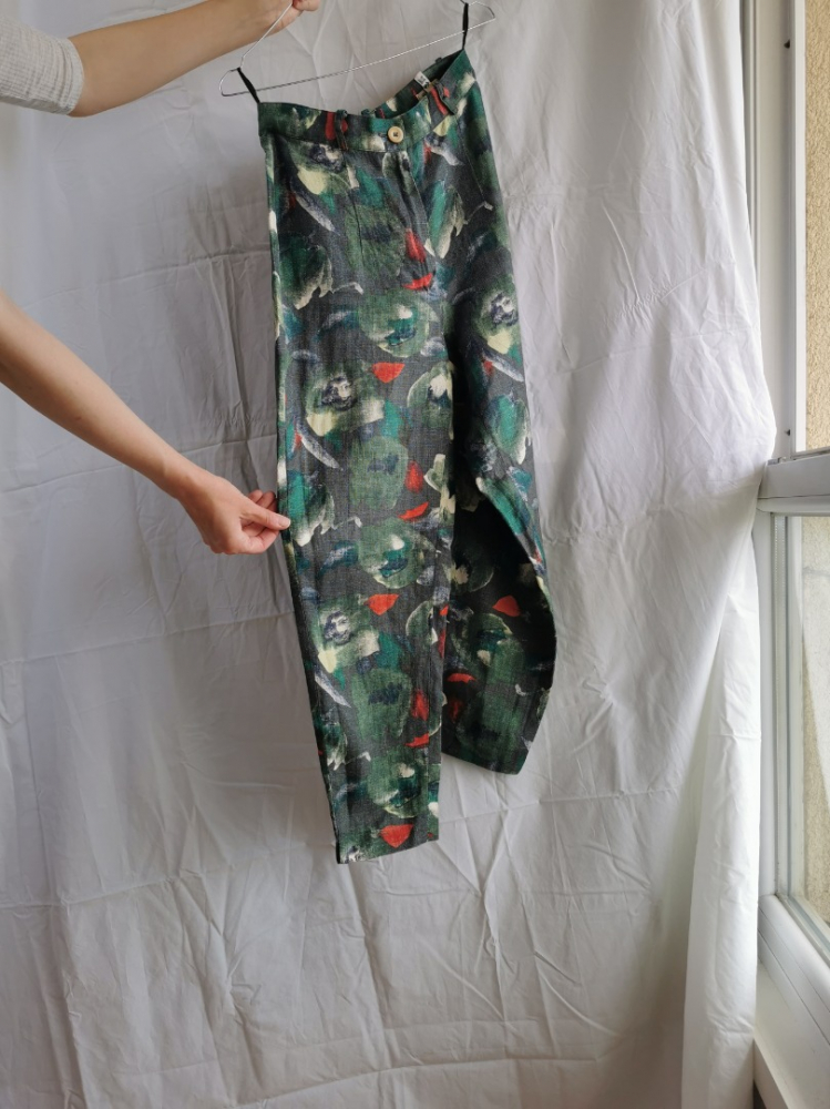 Riani Flower watercolor trousers