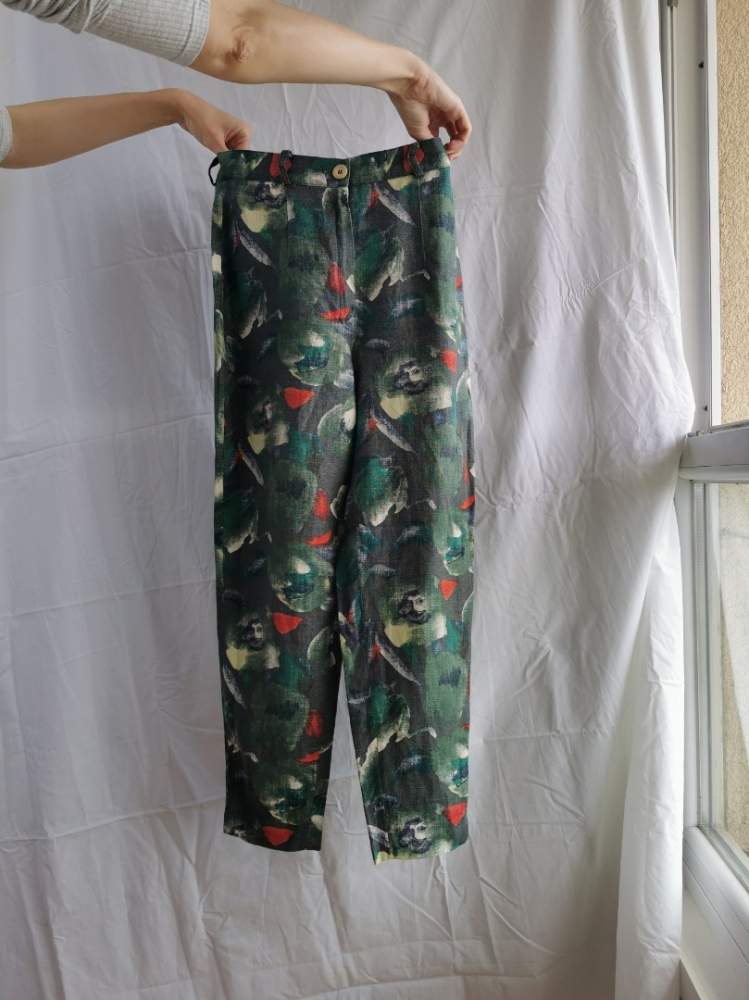 Riani Flower watercolor trousers
