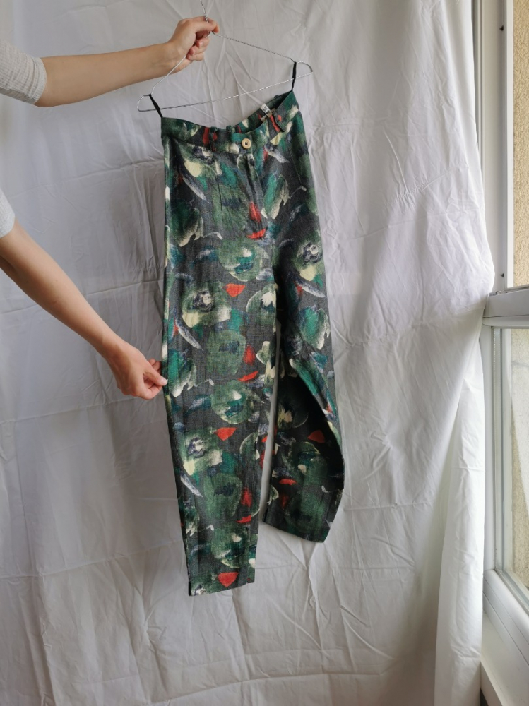 Riani Flower watercolor trousers