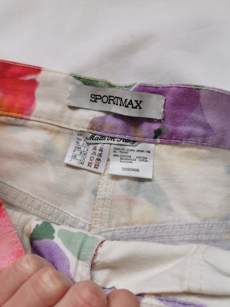 Sportmax Flower trousers