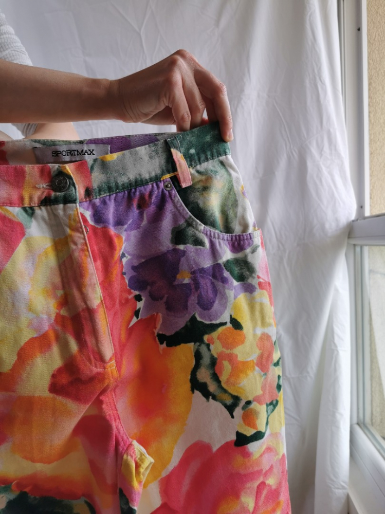 Sportmax Flower trousers