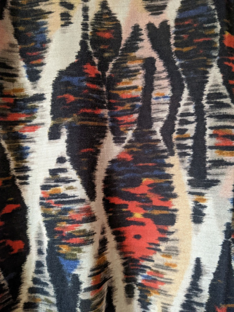 Gerard Darel Printed T-shirt 100% silk M new