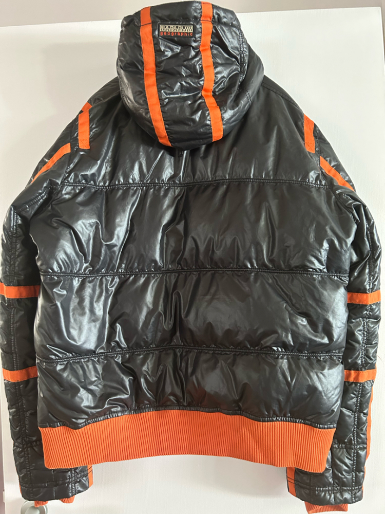 Napapijri Black/orange down jacket