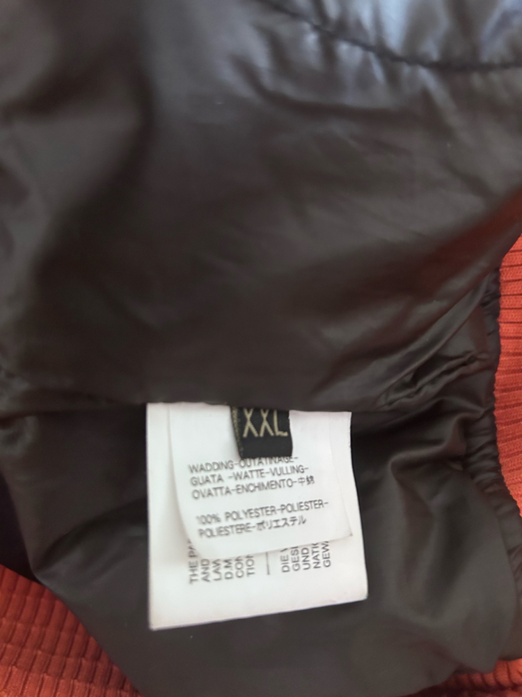 Napapijri Black/orange down jacket
