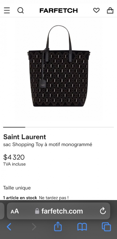 Saint Laurent Shopping toy